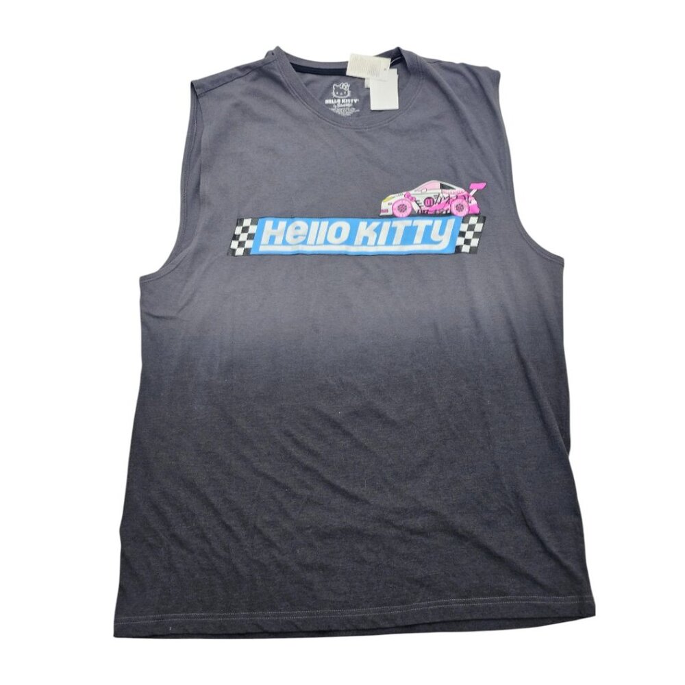 Hello Kitty Racing Tokyo Speed Sleeveless Muscle Tank Top